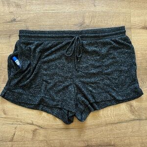 Super soft stretch knit lounge shorts
